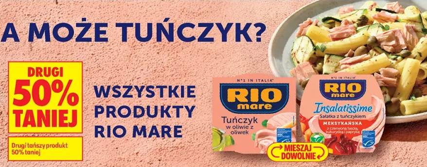 Sałatka z tuńczykiem meksykańska z czerwoną fasolą kukurydzą i papryką Rio Mare Insalatissime