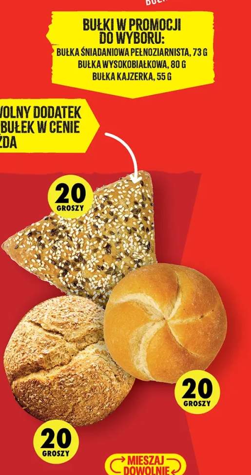 Bułka wysokobiałkowa