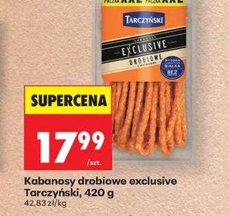 Kabanosy drobiowe exclusive Tarczyński