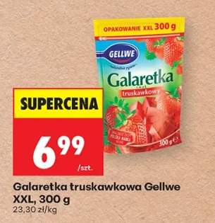 Galaretka truskawkowa Gellwe XXL
