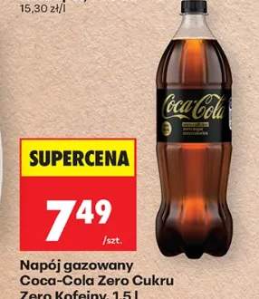 Napój gazowany Coca-Cola Zero Cukru Zero Kofeiny