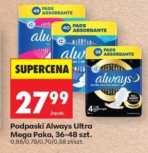 Podpaski Always Ultra 48szt.