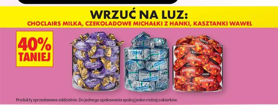 Cukierki Kasztanki Wawel