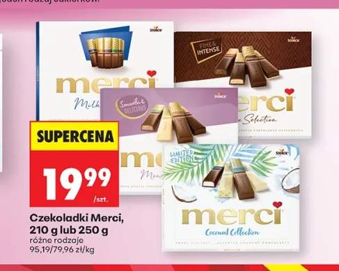 Czekoladki Merci 250g
