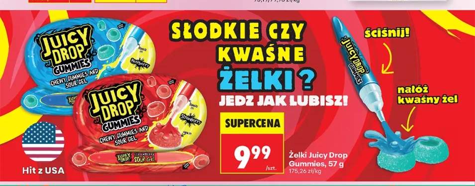 Żelki Juicy Drop Gummies 57g