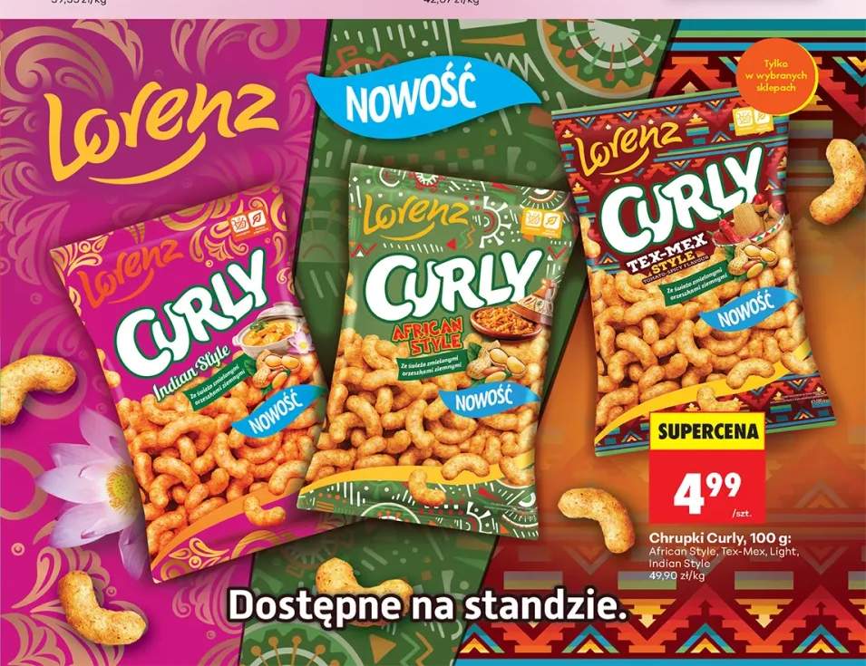 Chrupki Curly Indian Style Lorenz
