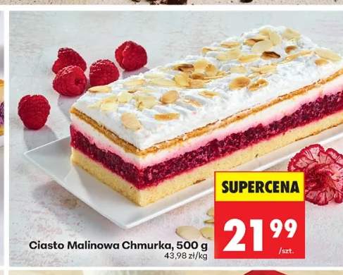Ciasto Malinowa Chmurka