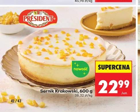 Sernik Krakowski Président