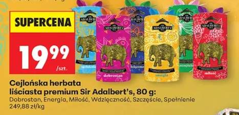 Cejlońska herbata liściasta premium Sir Adalbert's Spełnienie