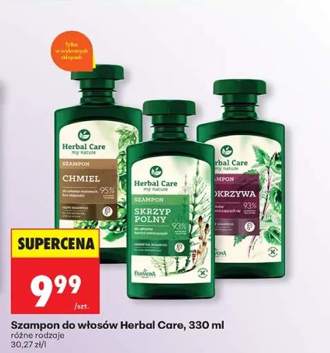 Szampon do włosów Herbal Care Pokrzywa