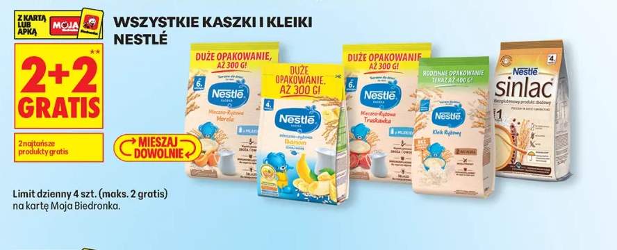 Kaszka mleczno-ryżowa Truskawka Nestlé