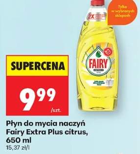 Płyn do mycia naczyń Fairy Extra Plus citrus