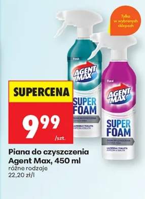 Piana do czyszczenia Agent Max 450ml