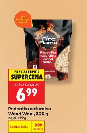 Podpałka naturalna Fire & Flame Wood Wool