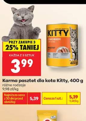 Karma pasztet dla kota Kitty 400g