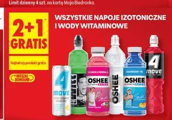 Napoje izotoniczne i wody witaminowe