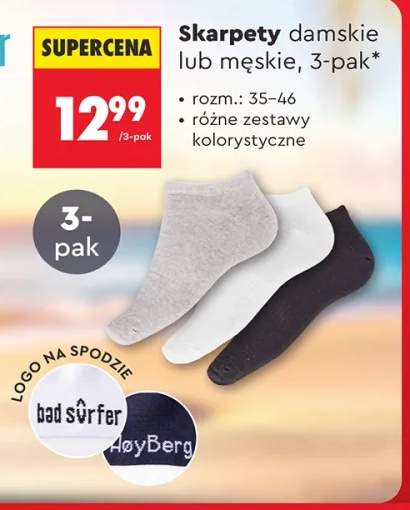 Skarpety męskie 3-pak