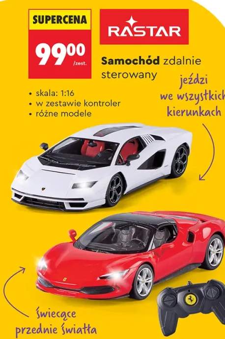 Samochód zdalnie sterowany RASTAR