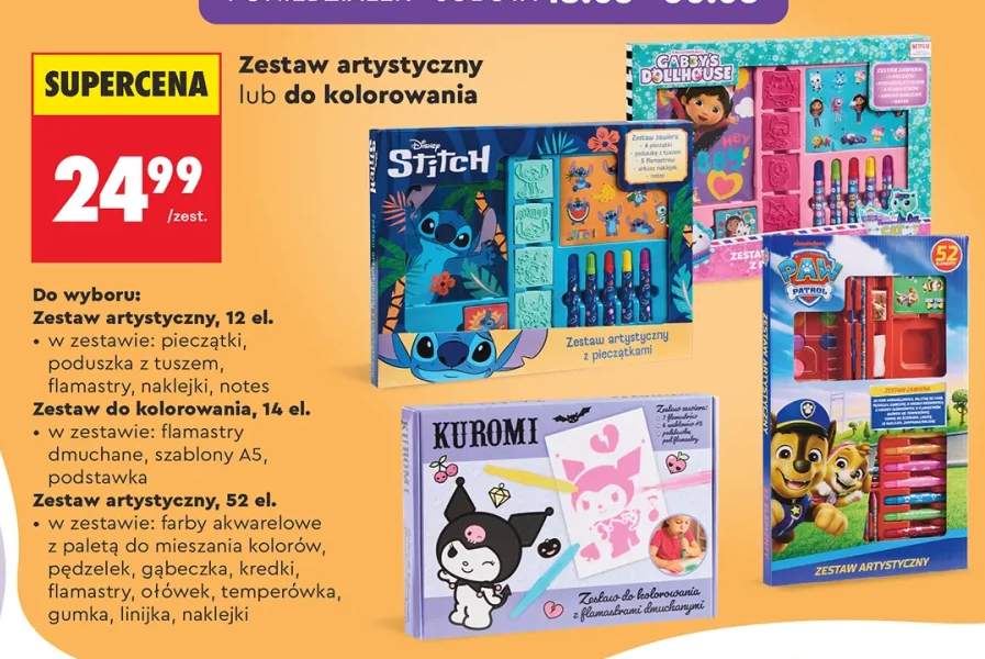 Zestaw artystyczny 12 el.