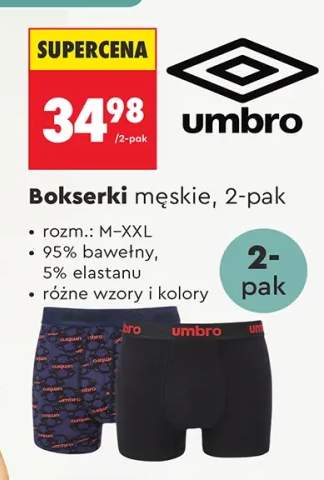 Bokserki męskie Umbro 2-pak