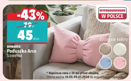 Poduszka Arco Domarex bawełna