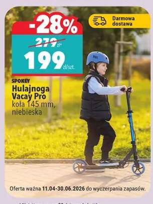 Hulajnoga Vacay Pro SPOKEY koła 145mm niebieska