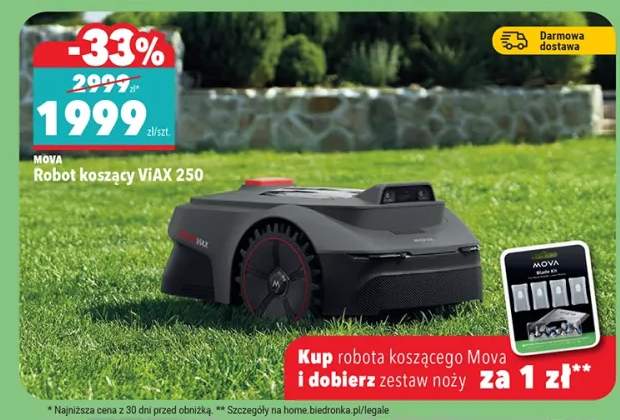 Robot koszący MOVA ViAX 250