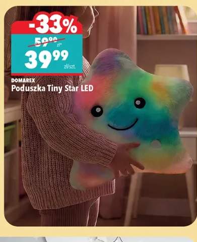 Poduszka DOMAREX Tiny Star LED