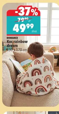 Koc DOMAREX rainbow dream 130x170cm