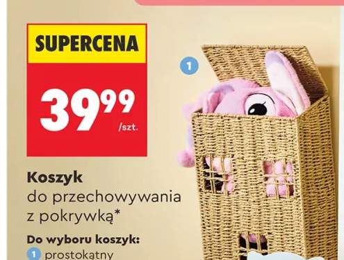 Koszyk do przechowywania z pokrywką Smukee