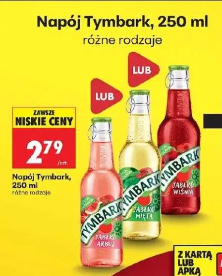 Napój Tymbark Jabłko Arbuz