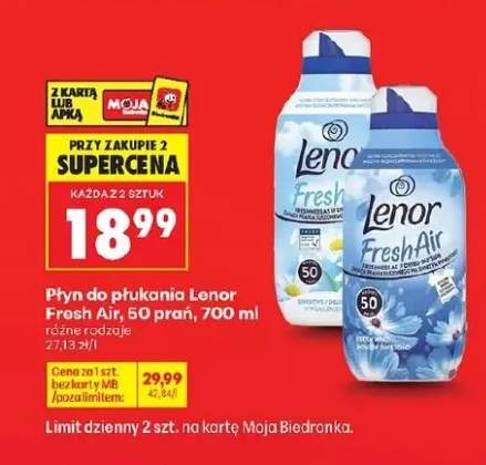 Płyn do płukania Lenor Fresh Air Sensitive 50 prań