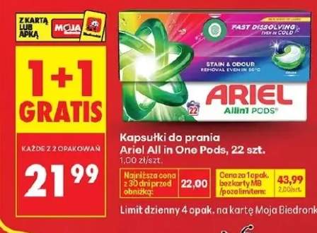 Kapsułki do prania Ariel All in One Pods Color