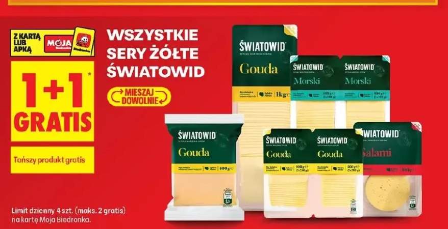 Ser żółty Światowid Gouda