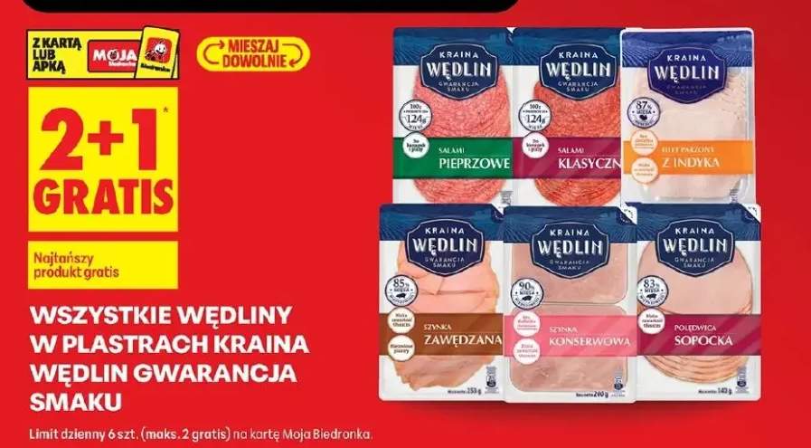Szynka zawędzana Kraina Wędlin