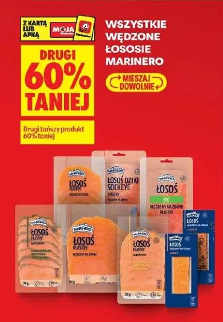 Łosoś wędzony na gorąco z pieprzem Marinero