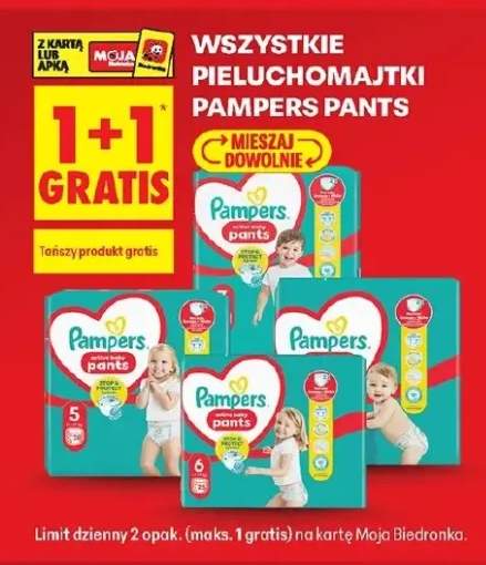 Pieluchomajtki Pampers Pants 5