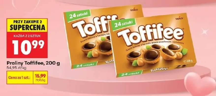 Praliny Toffifee