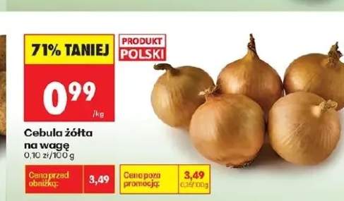 Cebula żółta na wagę