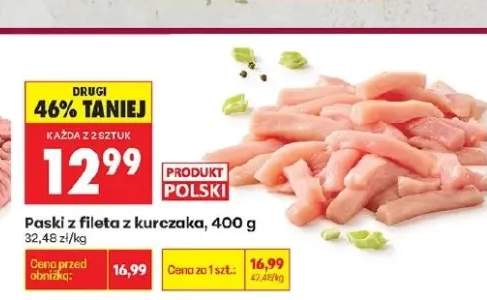 Paski z fileta z kurczaka