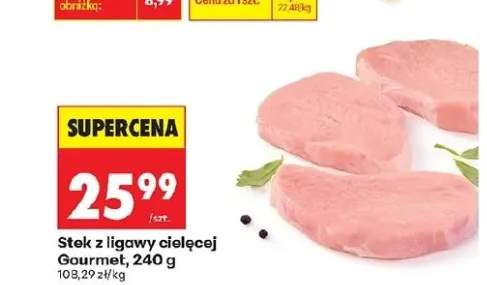 Stek z ligawy cielęcej Gourmet