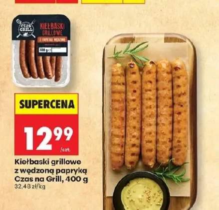 Kiełbaski grillowe z wędzoną papryką Czas na Grill