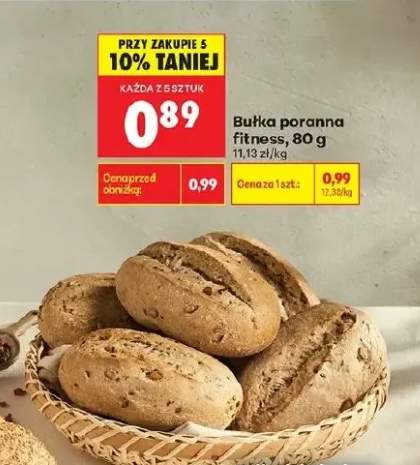 Bułka poranna fitness