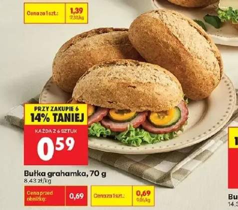 Bułka grahamka