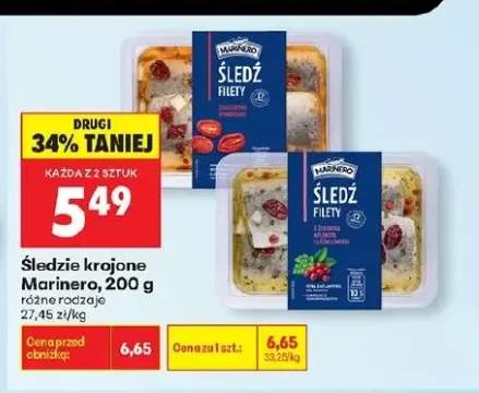 Śledzie krojone Marinero