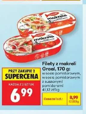 Filety z makreli w sosie pomidorowym Graal