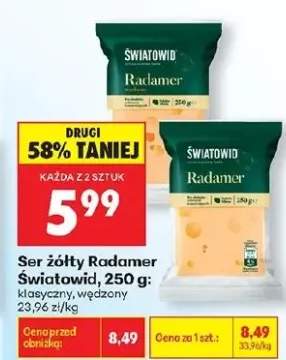 Ser żółty Radamer Światowid klasyczny