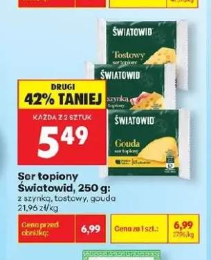 Ser topiony Światowid z szynką