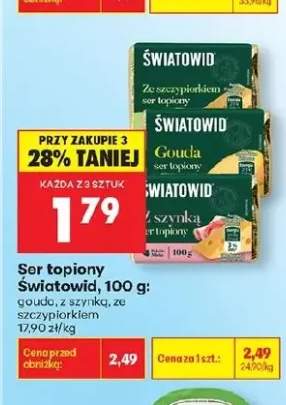 Ser topiony Światowid gouda