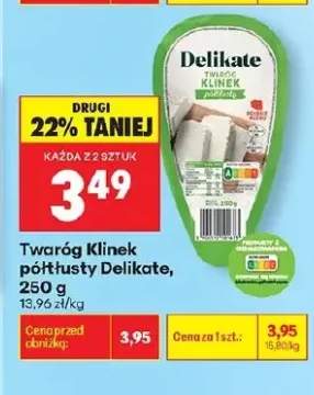 Twaróg Klinek półtłusty Delikate